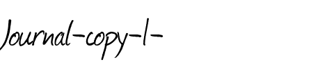 Journal Regular.ttf