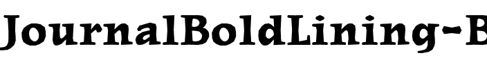 JournalBoldLining Bold.ttf