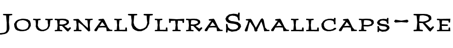 JournalUltraSmallcaps Regular.ttf