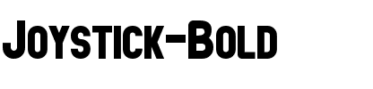 Joystick Bold.ttf