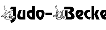 Judo Becker Normal.ttf