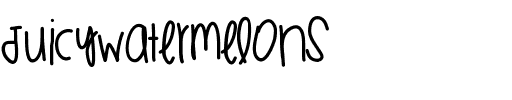 JuicyWatermelons Medium.ttf