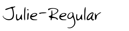 Julie Regular.ttf