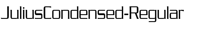 JuliusCondensed Regular.ttf