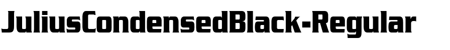 JuliusCondensedBlack Regular.ttf