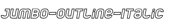 Jumbo Outline Italic.ttf