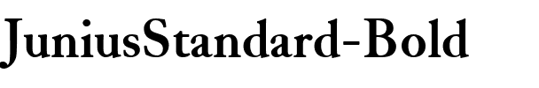 JuniusStandard Bold.ttf