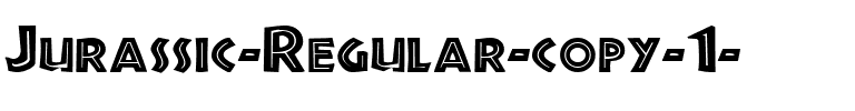 Jurassic Regular.ttf