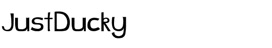 JustDucky SemiSerif.ttf