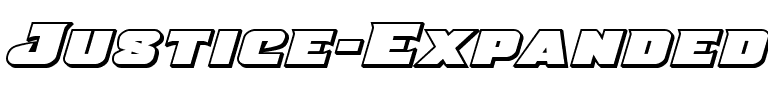 Justice Expanded Outline Expanded Outline.ttf