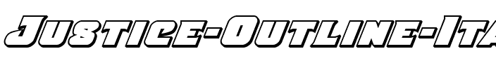 Justice Outline Italic Outline Italic.ttf