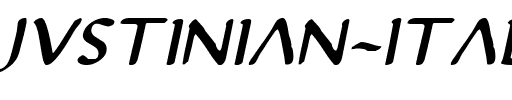 Justinian Italic.ttf