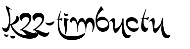 K22 Timbuctu Regular.ttf