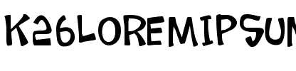 K26LoremIpsum Regular.ttf