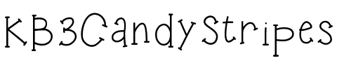 KB3CandyStripes Medium.ttf