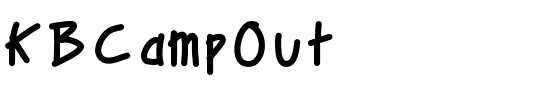 KBCampOut Medium.ttf