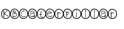 KBCaterpillar Medium.ttf