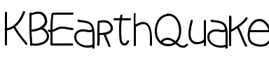 KBEarthQuake Medium.ttf