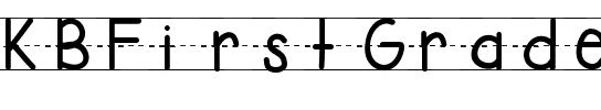 KBFirstGradeLines Medium.ttf