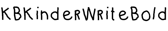 KBKinderWriteBold Bold.ttf