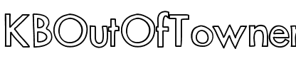 KBOutOfTowner Medium.ttf