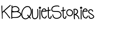 KBQuietStories Medium.ttf
