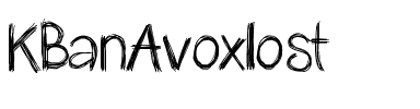 KBanAvoxlost Medium.ttf