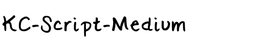 KC Script Medium.ttf