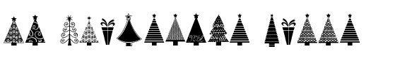 KG Christmas Trees Regular.ttf