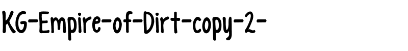 KG Empire of Dirt Regular.ttf