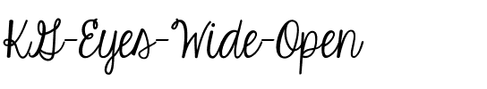 KG Eyes Wide Open Regular.ttf