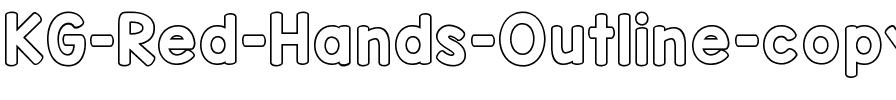 KG Red Hands Outline Regular.ttf