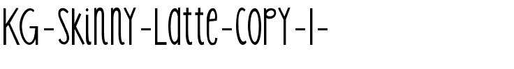 KG Skinny Latte Regular.ttf