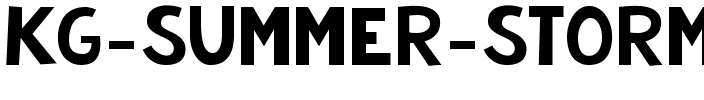 KG Summer Storm Smooth Regular.ttf