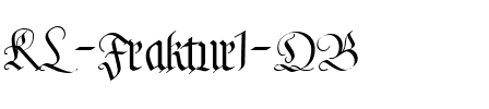 KL Fraktur1 DB Normal.ttf