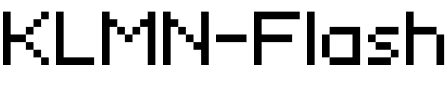 KLMN Flash Pix Regular.ttf