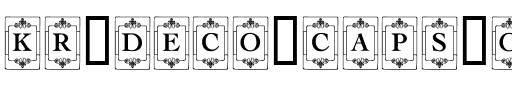KR Deco Caps One Regular.ttf