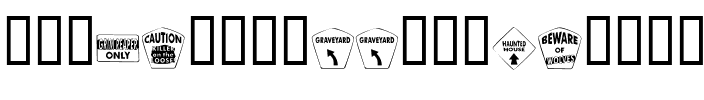 KR Halloween Signs Two Regular.ttf