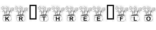 KR Three Flowers Regular.ttf