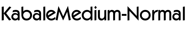 KabaleMedium Normal.ttf
