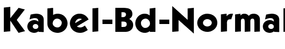 Kabel Bd Bold.ttf