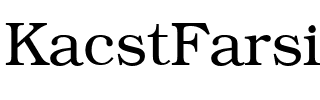 KacstFarsi KacstFarsi.ttf