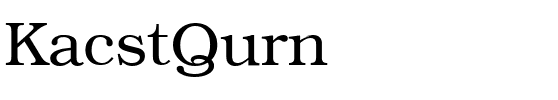 KacstQurn KacstQurn.ttf