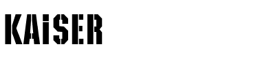 Kaiser Regular.ttf