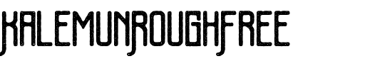 Kalemun Rough Free Regular.otf