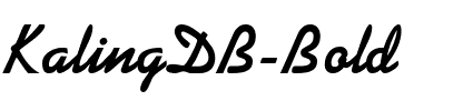 KalingDB Bold.ttf