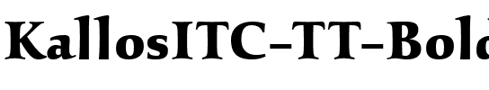 KallosITC TT Bold.ttf