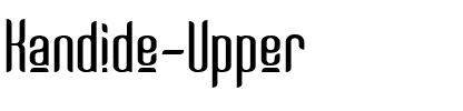 Kandide Upper Regular.ttf