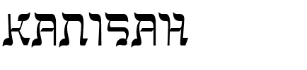 Kanisah Regular.ttf