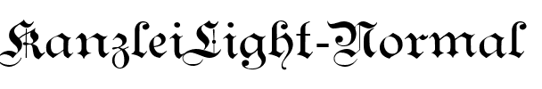 KanzleiLight Regular.ttf